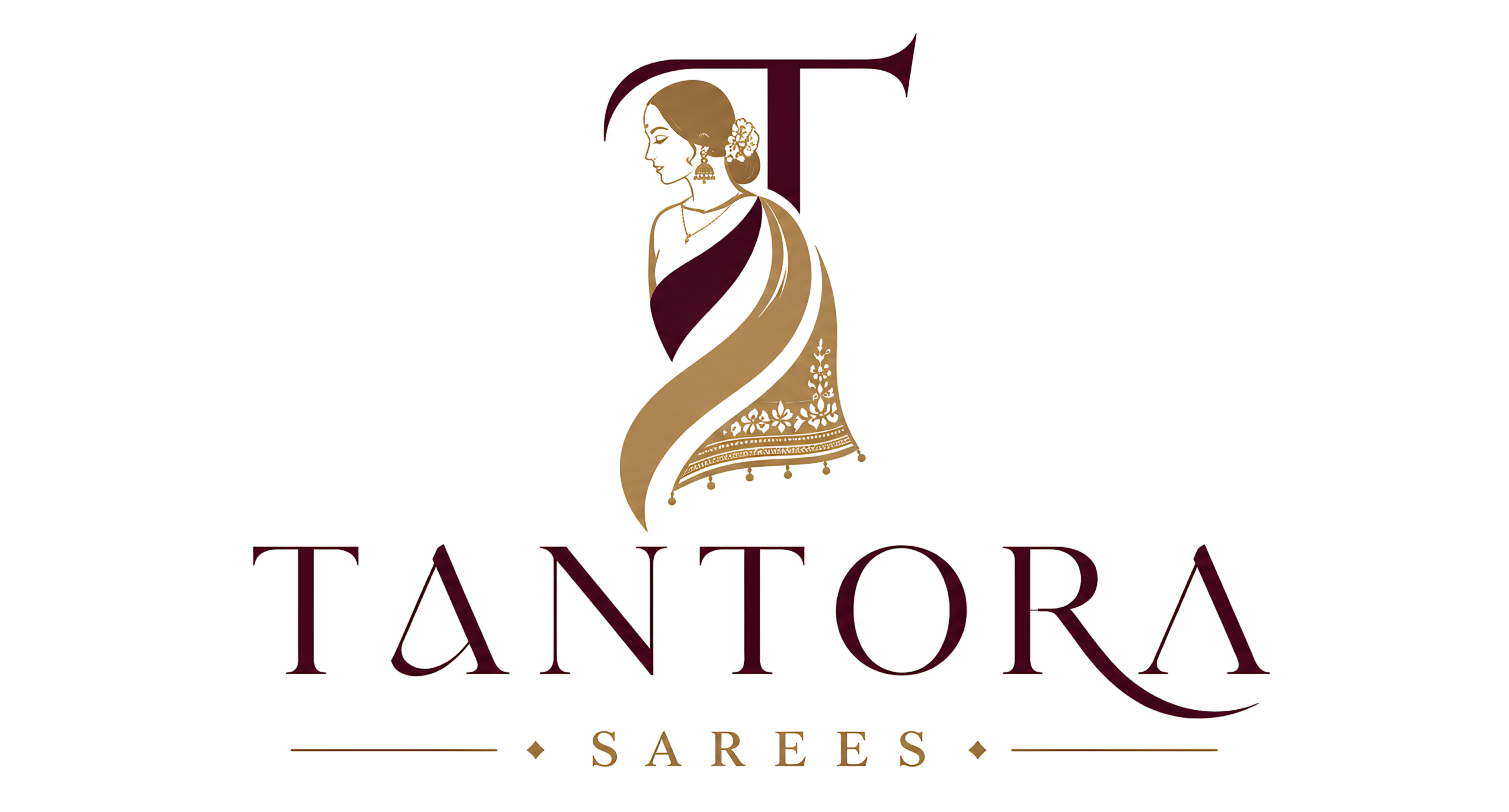 A gold logo featuring a stylized female figure in a flowing gown next to the word 'TANTORA' in large serif letters, set against a plain white background.